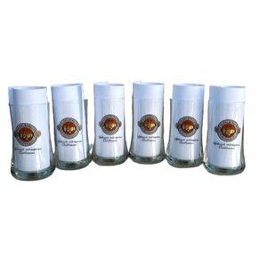 Heidelberger Schlossquell Sahm Vintage German Pilsner Beer Glasses - Set of 6